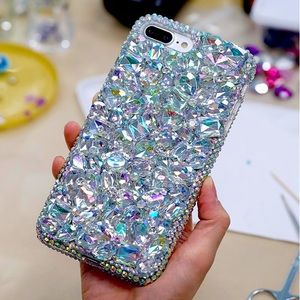 💎✨ Custom Handmade Bedazzled Phone Case ✨💎